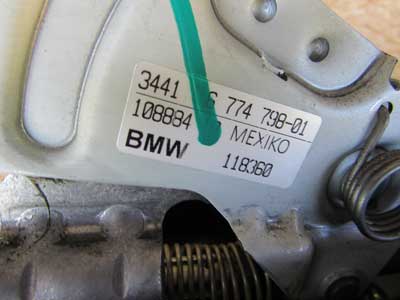 BMW Parking E Brake Mechanism 34416774798 2003-2008 E85 E86 Z44